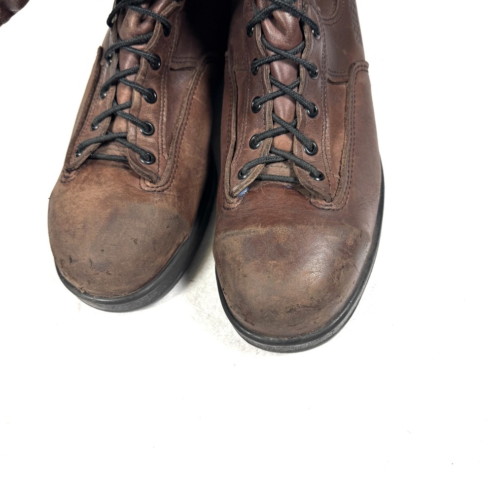 Belleville 330 ST Flight Boots Men's US 11.5 Chocolate Brown Leather Steel Toe - Picture 2 of 8